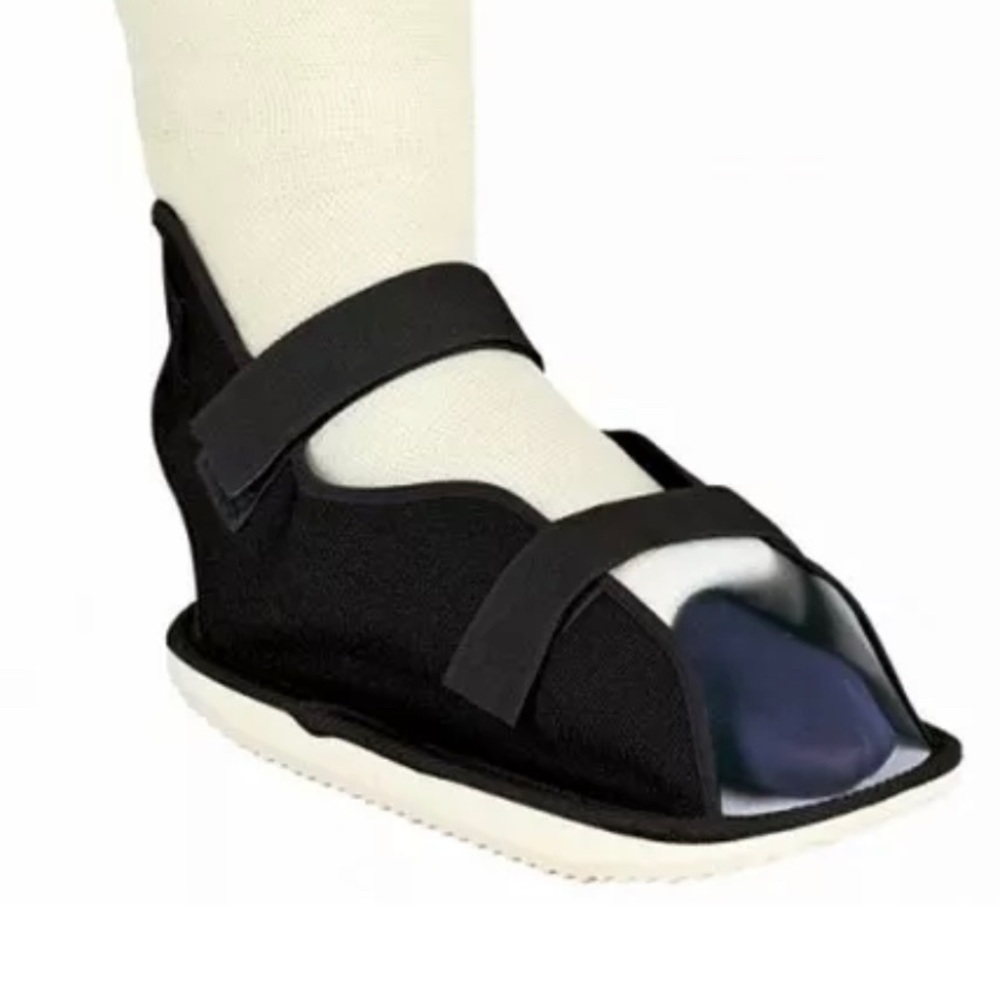 ProCare Rocker Cast Boot, Black, Medium #79-81115, Sandal, Cast Protector unisex